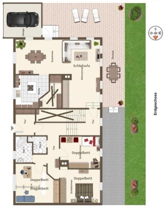 Haus Kreuzeckwiese - Fewo Juebilaumsgrat การ์มิช-พาร์เทนเคียร์เชน ภายนอก รูปภาพ
